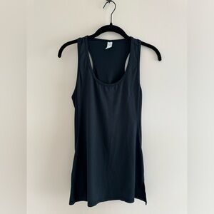 Marika Amara Racerback Tank Top - Black - Activewear Workout Shirt - Medium